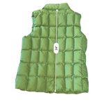 Gap  Vintage‎ Down Puffer Zipper Winter Washable  Vest Green MEDIUM Outdoor Photo 7