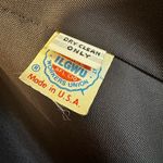 Vintage 80s J. G. Hooks Sz: 10P Long 100% Wool Navy Single Breast Peacoat. Blue Photo 5