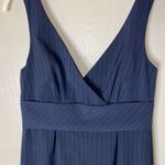 Antonio Melani Antonio Maleni Sleeveless Shirt Dress in Navy Pinstripe Dress - size 0 Photo 1