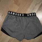 Under Armour  Women's Charcoal and Black Athletic Shorts sz Medium Photo 1