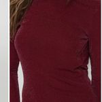 Princess Polly Leshner Shimmer Open Back Long Sleeve Mini Dress Photo 5