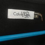 Calvin Klein Black Knit Zip-Front Dress - Size Small Photo 1