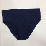 Adidas  High Waist Bikini Bottom Navy 10 Photo 5