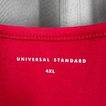 Universal Standard Dress Pink Pima Cotton Midi Maxi Geneva Size 4XL / 38-40 New Photo 3