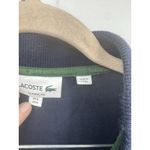 Lacoste Preppy Polo Shirt Women XL Navy Blue Classic Fit Private School Casual Photo 3