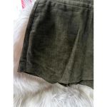 Altar'd State Altar’d State XS Stylish Olive Green Corduroy Mini Skort Photo 3