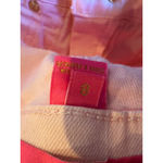 Lilly Pulitzer Jeans Women 8 Pink South Ocean High Rise Calla Fringe Hem Preppy Photo 14