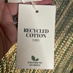 NWT Floris Made in Italy Knit Olive Gold Swim Cover Up Dress Size Small / Medium Green Photo 9