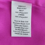 TCEC Fuchsia Pink Mini Dress with Ruffle Hem Size Large Wedding Guest Dress Photo 7