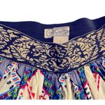 Flying Tomato  Anthropology Tribal Flair Mini Skirt size L Photo 4