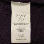 CAbi  Women’s Open Front Drape Criss Cross Back Plum Cardigan Photo 10