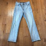 EXPRESS  90’s slim super high rise light wash jeans size 14 Photo 3