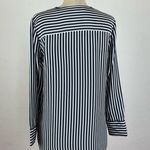 Jenni Kayne  Silk Striped Long Sleeve Tunic Photo 7