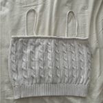 Brandy Melville  beige knit cambria tank top Photo 3