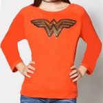 DC Comics DC Wonder Woman Sequin Red Shirt Photo 1