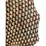 Ava James  black and white knit blouse Photo 3