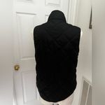 Mud Pie Black Quilted Sleeveless Puffer Jacket Outerwear Vest Women's M - NWOT Photo 2