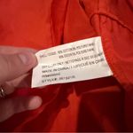 Shoshanna  Annette Red Shirt‎ Dress Women’s Size 2 Puff Sleeve Button Front Tie Photo 7