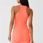Alo Yoga  Ribbed Magnetic Dress Candy Orange Photo 1