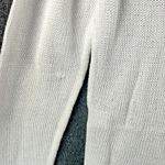 Talbots Vtg  Women's White 100% Cotton V Neck Pullover Sweater SEE MEASUREMENTS Photo 7