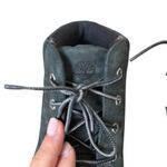 Timberland  Eden Square Combat Boots Women's 9 Green Nubuck Lace Up Ankle Sneaker Photo 9