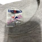 Jerzees  vintage grey dog Christmas sweatshirt size large Photo 1