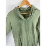 Rachel Zoe Cowl Neck Green Sweatshirt Size XS Photo 2