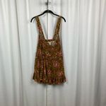 Matilda Jane Brown&Pink Floral On A Whim Ruffle Hem Tank Top Sz.XL NWT Photo 9