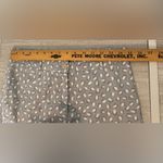 Rosso35 Geneva Ankle Pant Italian Dot Abstract Print Cotton Stretch Size 40 US 8 Gray Photo 4