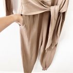 Majorelle Charlotte Knit Neutral Jumpsuit in Taupe Photo 4