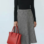 Orvis Women’s Wool Plus Size flared knee length high waisted side zip Skirt 14 Photo 0