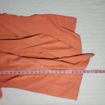 Chico's ‎ Women's Soft orange  Ruffle Jacket Size XL / 3 Photo 5