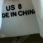 JABASIC Classic Lace Up Platform Floral Print Women's Shoe Size 8 #B1649A White Photo 10