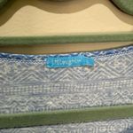 J. McLaughlin  Blue Print‎ Lightweight Linen Top Sz Large Photo 3