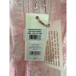 Love Shack Fancy  Natasha Ruffle Tiered Mini Dress in Island Pink Hand Dye Size M Photo 5