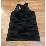 Tangerine  Camo Workout Tank Top Size Medium Photo 4