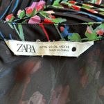 ZARA The Annie Dress Floral Pleated Mini Flowy Dress XL Cottage Core Soft Girl Photo 11