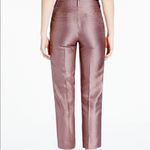 Kate Spade  NWT pink Margaux pants sz 4 ankle silky satin Photo 1