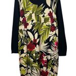 Tommy Bahama  Tropical Midi Dress Vacation Resort Coastal Luxury XL Photo 0