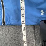 Under Armour Jacket Womens M Blue ColdGear Storm Hooded Rain Hiking Gorpcore DWR Photo 8