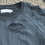 Sincerely Jules Distressed Top Black Size XS Photo 5