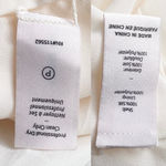 NWT Cinq a Sept Luka Floral Asymmetric Silk Slip Dress Cream Pink Ruffle Size 8 Photo 15