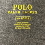 Ralph Lauren Polo  ladies Charcoal V-Neck Tee Size Medium Photo 4