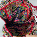 Vera Bradley  Frill Floral Vinyl Full Size Backpack‎ Photo 4