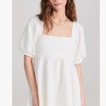 Free People  Violet Mini Ivory Dress Size Small Photo 3