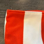 Lancôme Red & White Striped Beach Terry Cloth Tote Bag Photo 2