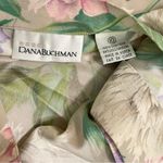 Dana Buchman  Silk Vintage Floral Green Skirt size 10. Spring, Summer, Vacation Photo 5