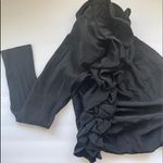 Robert Rodriguez NWT women’s black silk floral ruffled one sleeve blouse, size 4 Photo 0