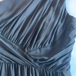 Shoshanna  Silk Ruched One Shoulder Dress Photo 3