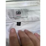 CAbi #6424 Women's Bright White Patch Pocket Denim Shorts Size 10 Photo 1